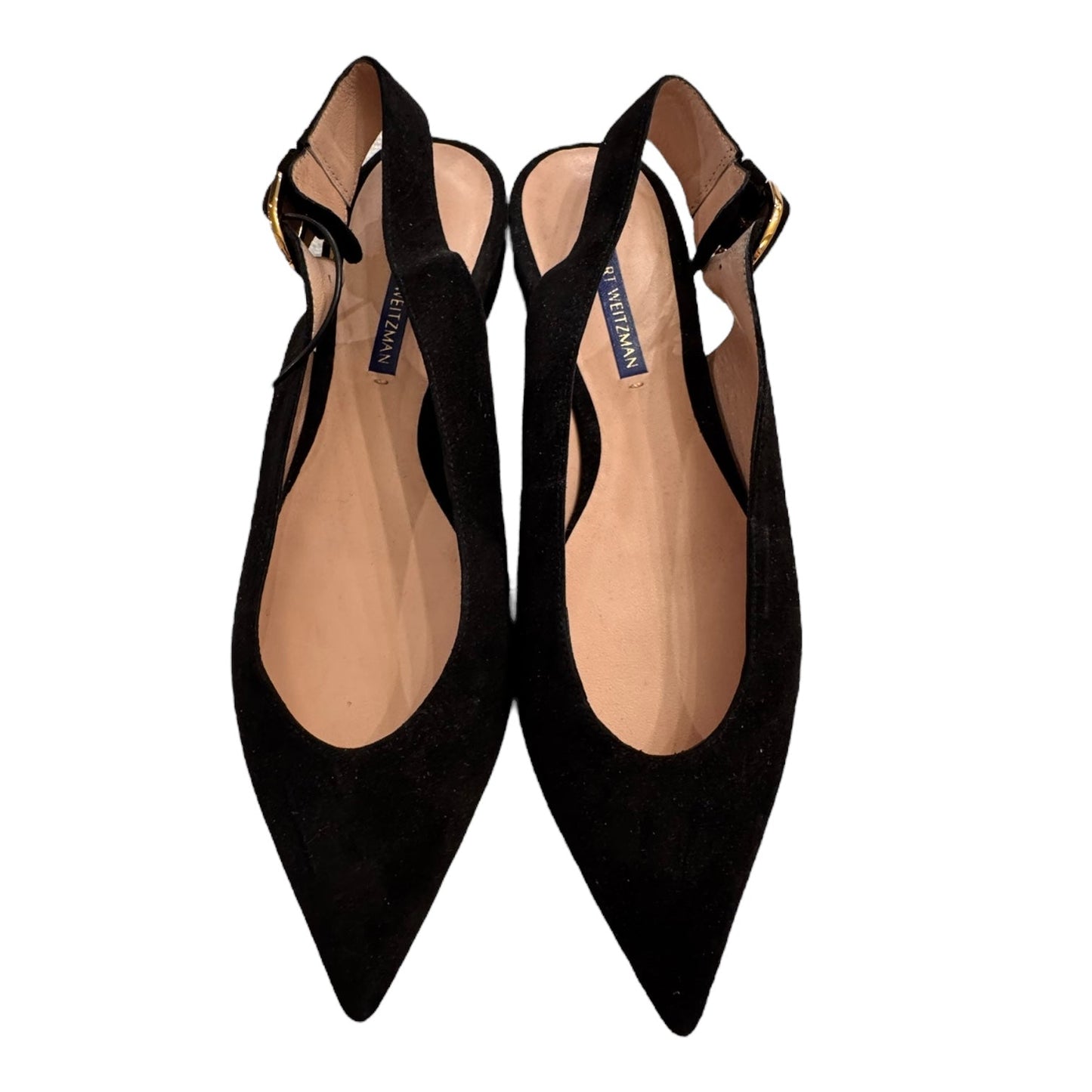 Shoes Designer By Stuart Weitzman In Black, Size:9