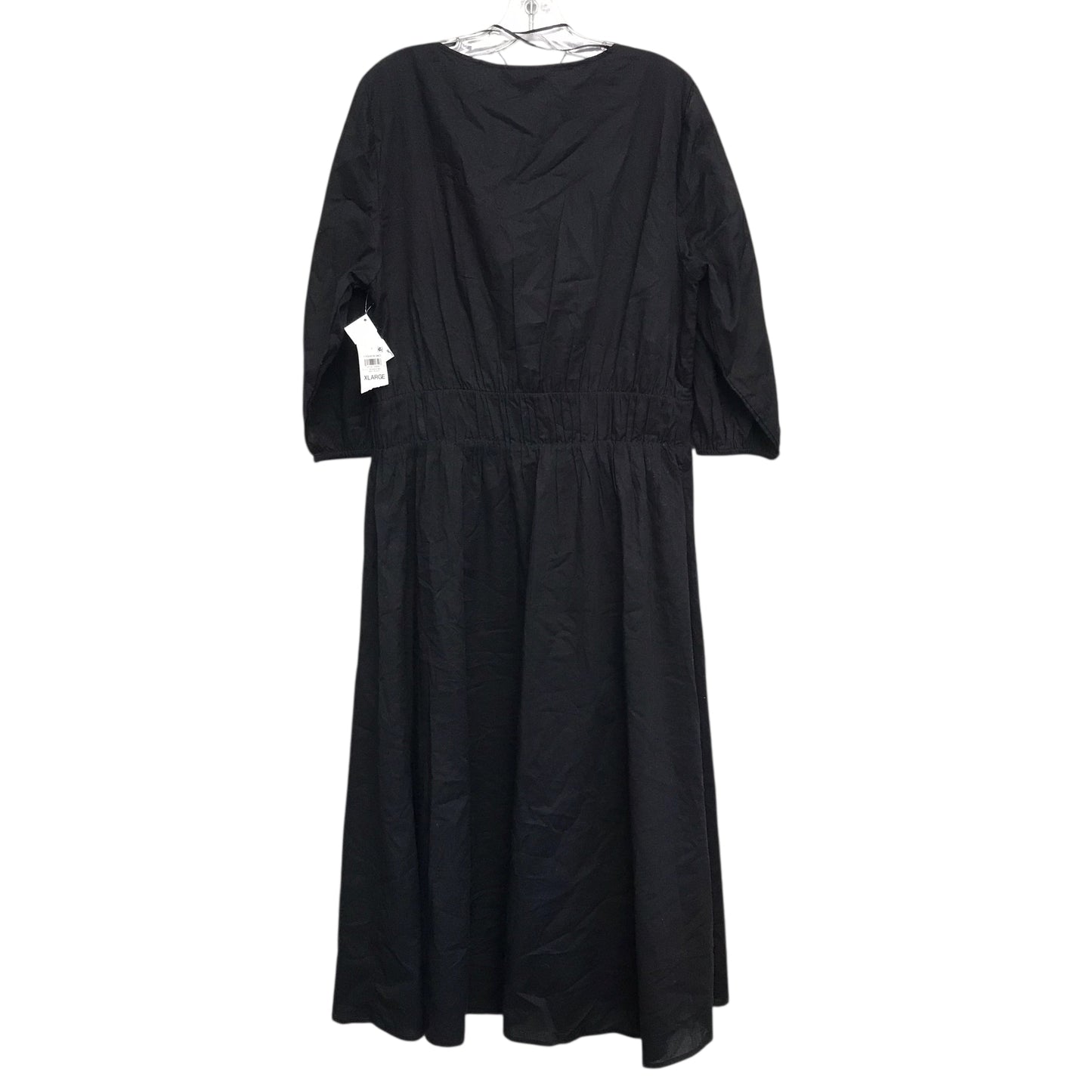 Dress Casual Midi By ON 34th In Black, Size:Xl