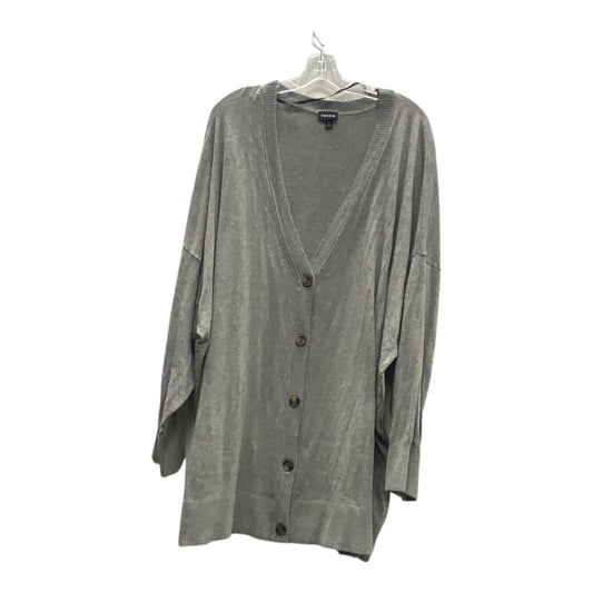 Cardigan By Torrid In Grey, Size:5