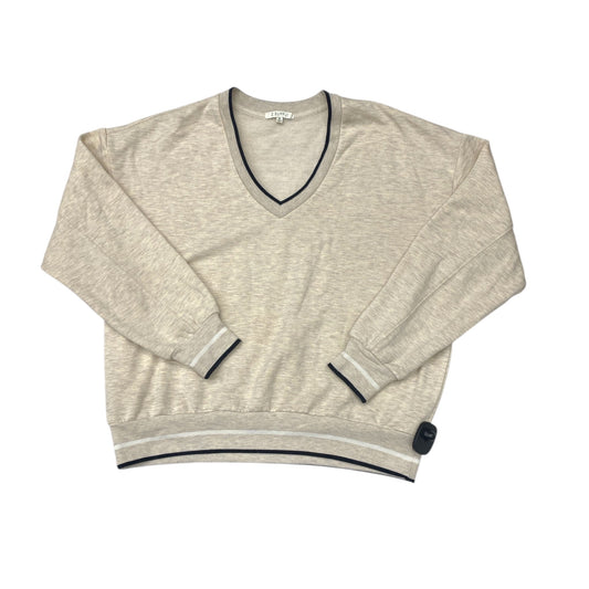 Sweatshirt Crewneck By Z Supply In Cream, Size:Xs