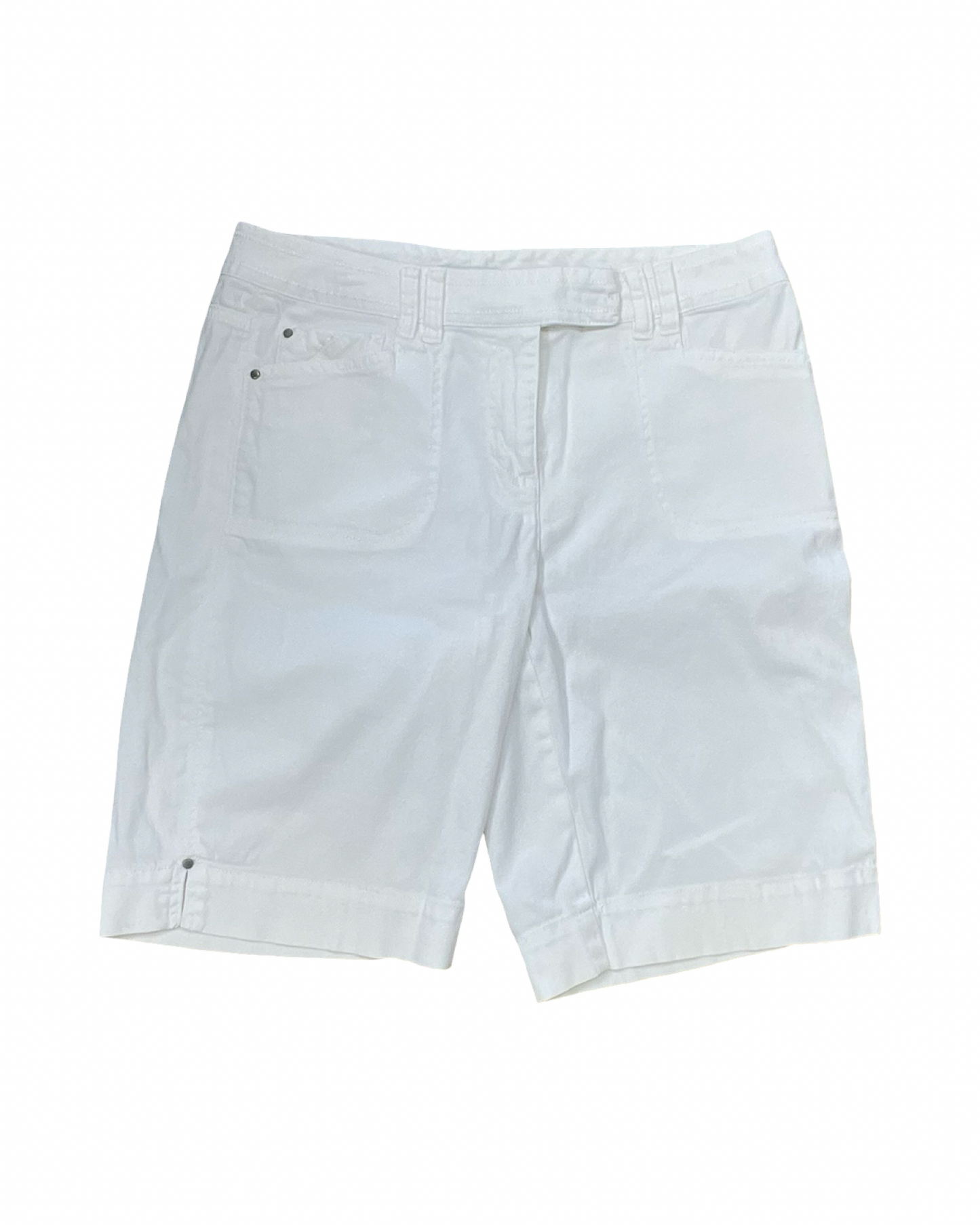 Shorts By Dressbarn In White, Size:10