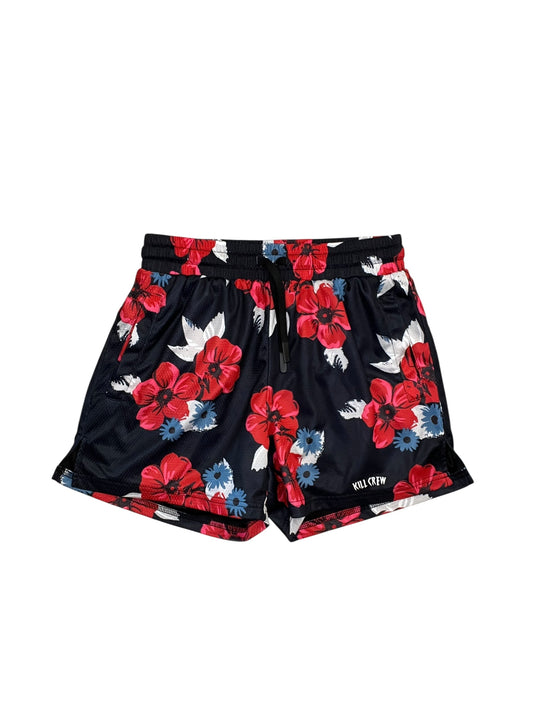 Athletic Shorts By Clothes Mentor In Blue & Red, Size:M