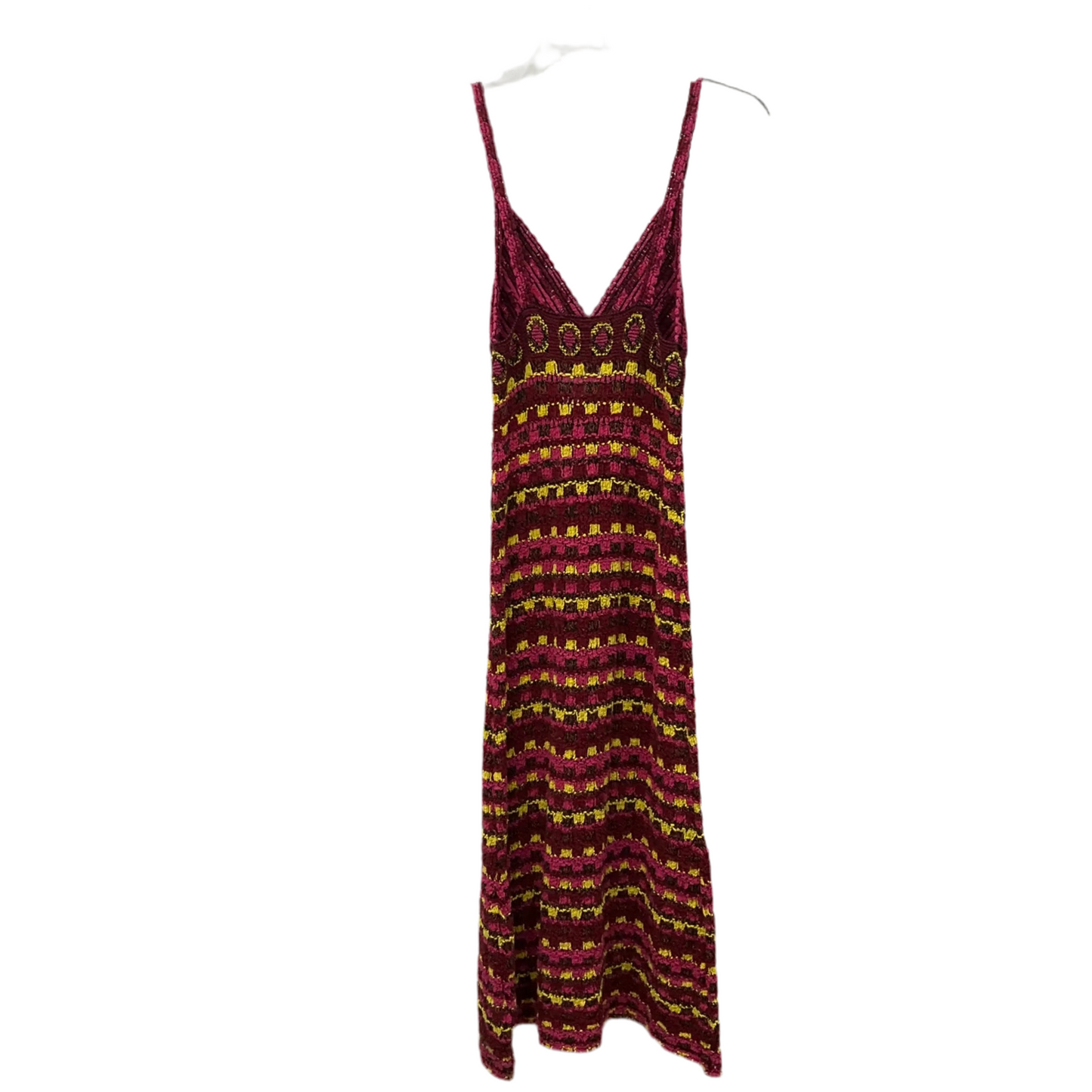 Dress Casual Midi By Zara In Multi-colored, Size: S