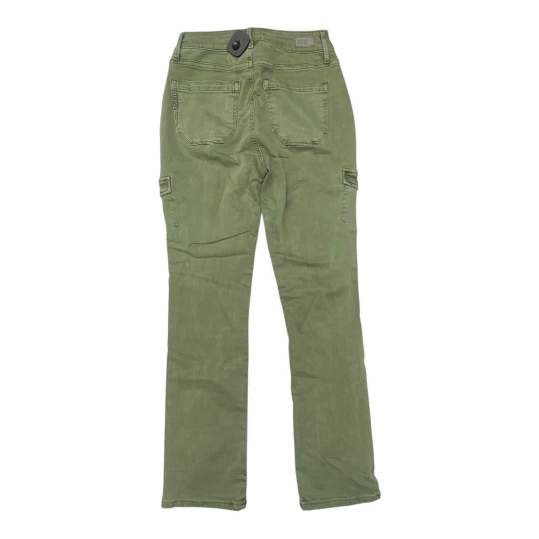 Pants Cargo & Utility By Paige In Green, Size:0