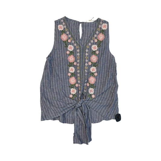 Top Sleeveless By Andree By Unit In Multi, Size:S