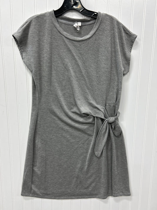 Dress Casual Midi By Cable And Gauge In Grey, Size:M