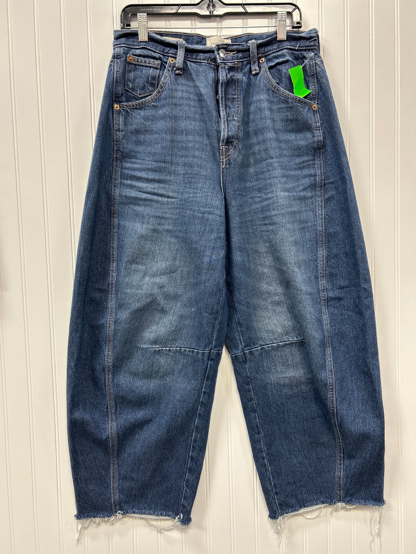 Jeans Wide Leg By Universal Thread In Blue Denim, Size:8