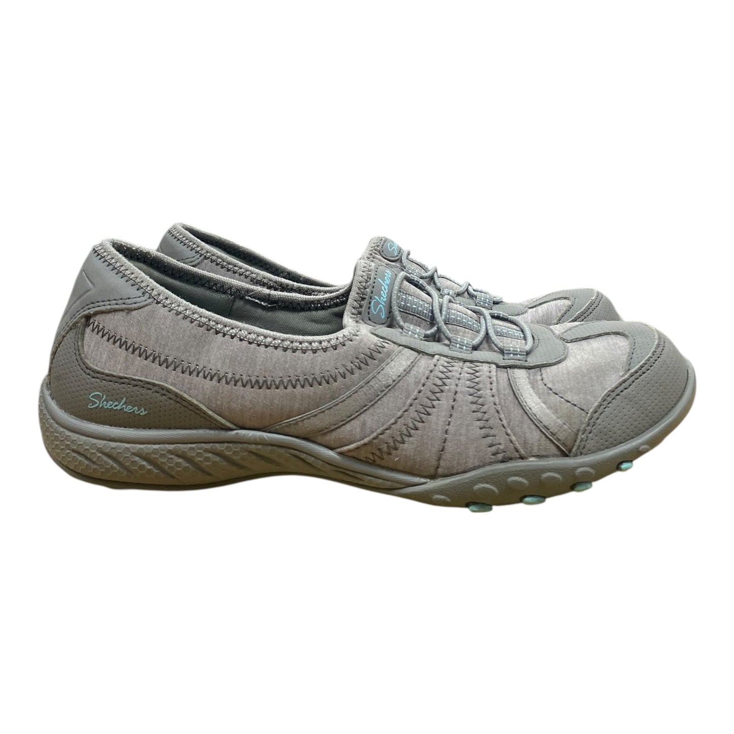 Shoes Athletic By Skechers In Grey, Size:8