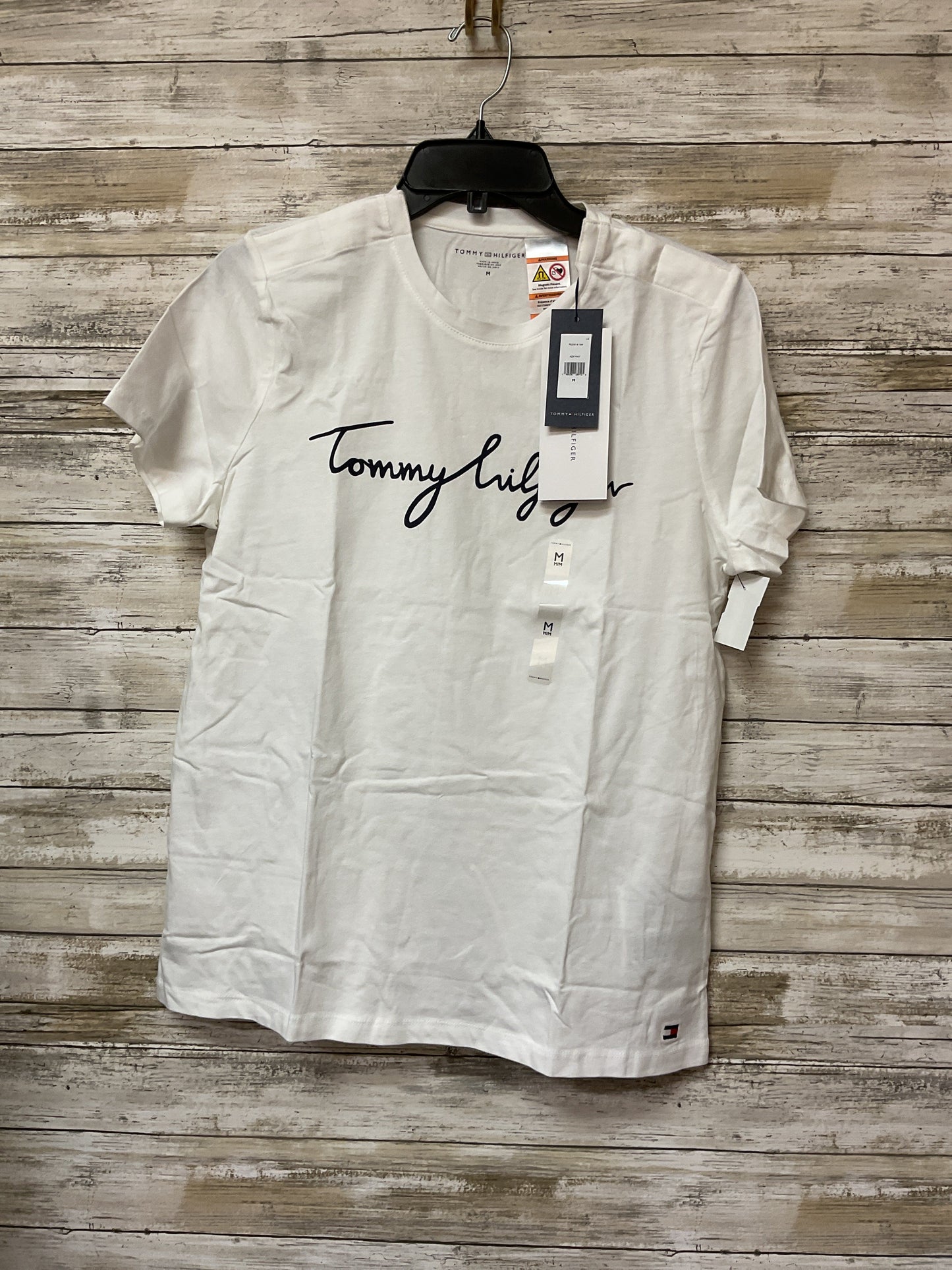 Top Ss By Tommy Hilfiger In White, Size:M