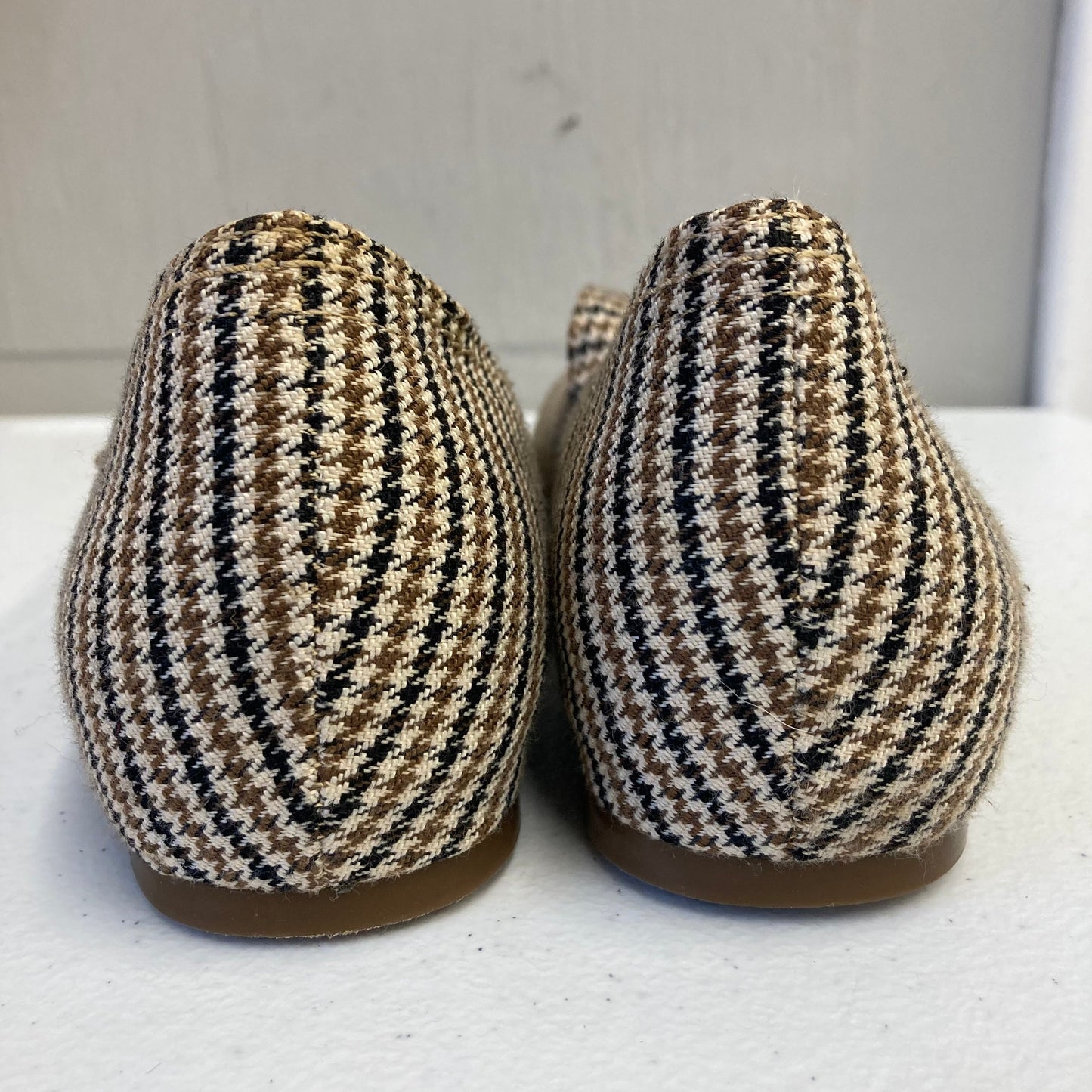 Shoes Flats By Lucky Brand In Plaid Pattern, Size:9