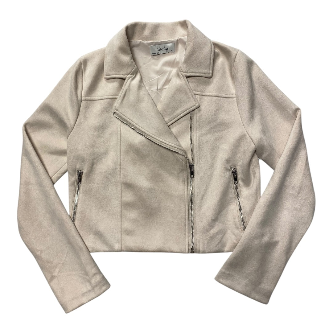 Blazer By Sadie & Sage In Tan, Size:Xs