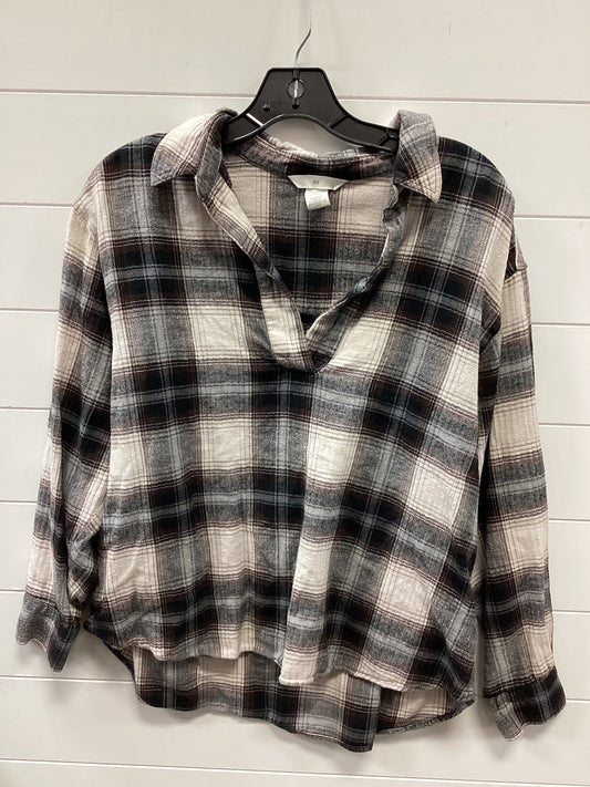 Top Ls By H&M In Brown, Size:M