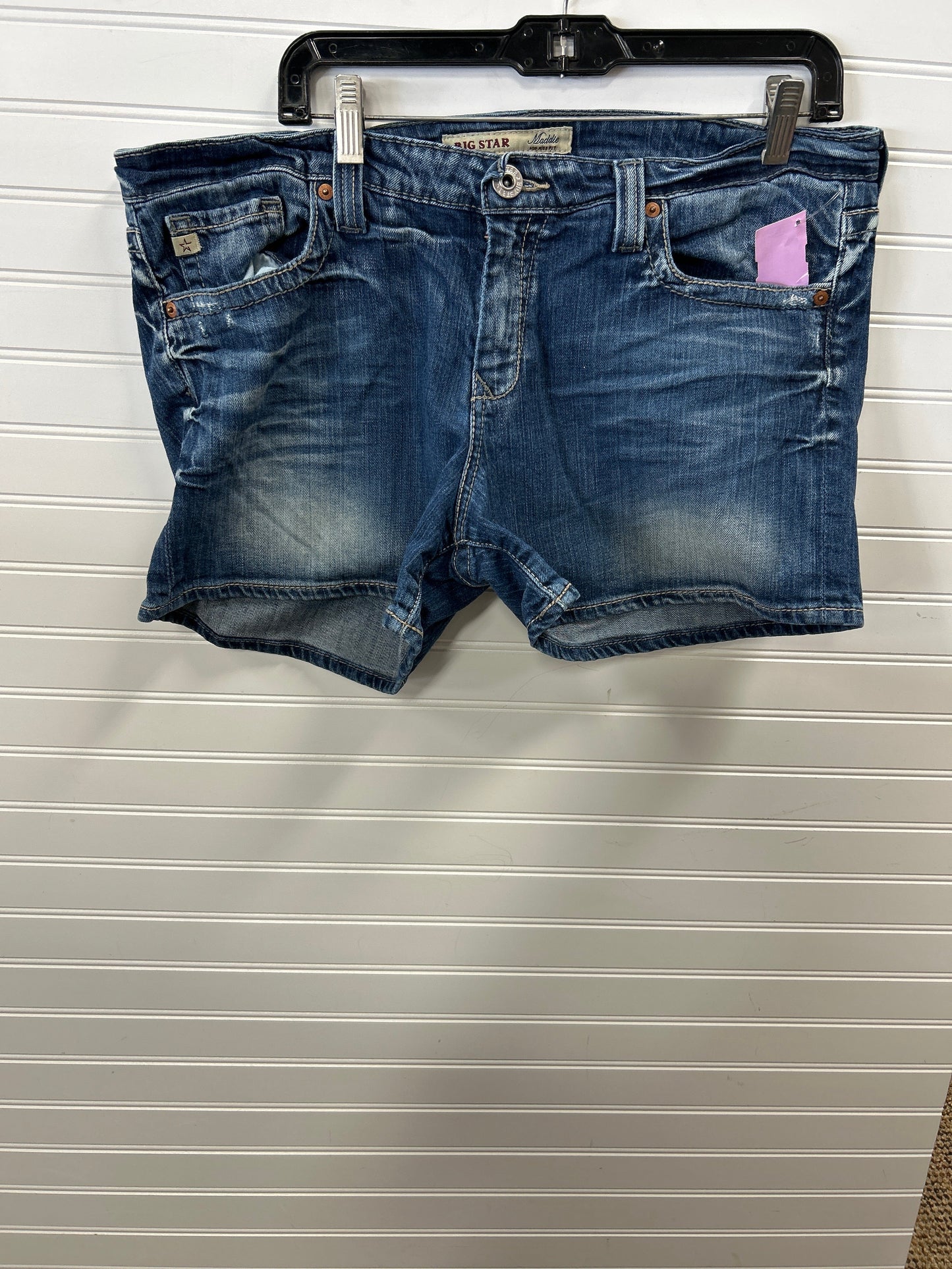 Shorts By Maurices In Blue Denim, Size:L