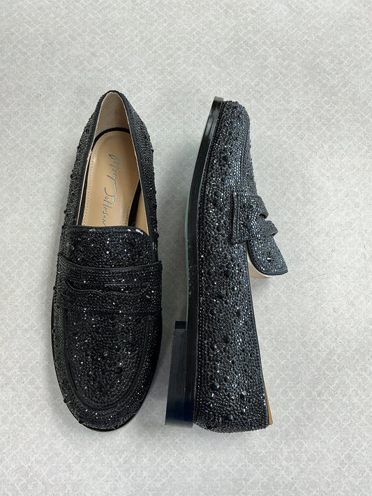 Shoes Flats By Betsey Johnson In Black, Size:7.5