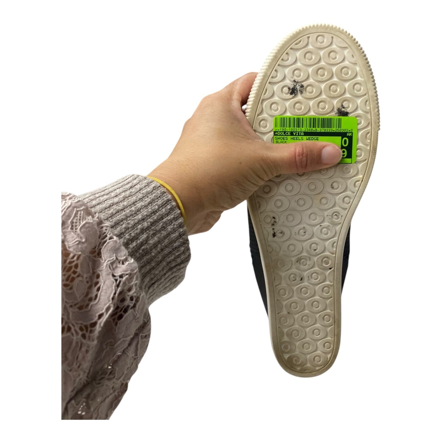 Shoes Heels Wedge By Dolce Vita In Black, Size:9