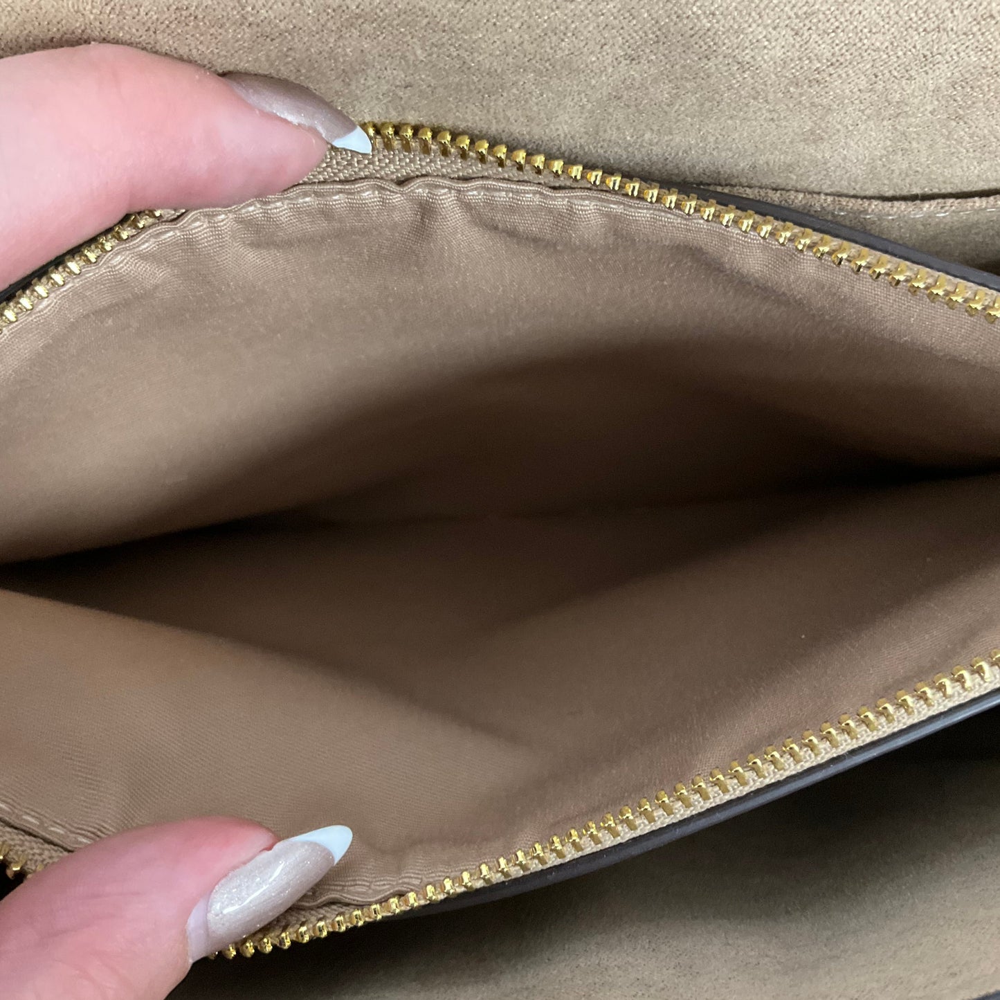 Crossbody Designer By Coach, Size: Medium