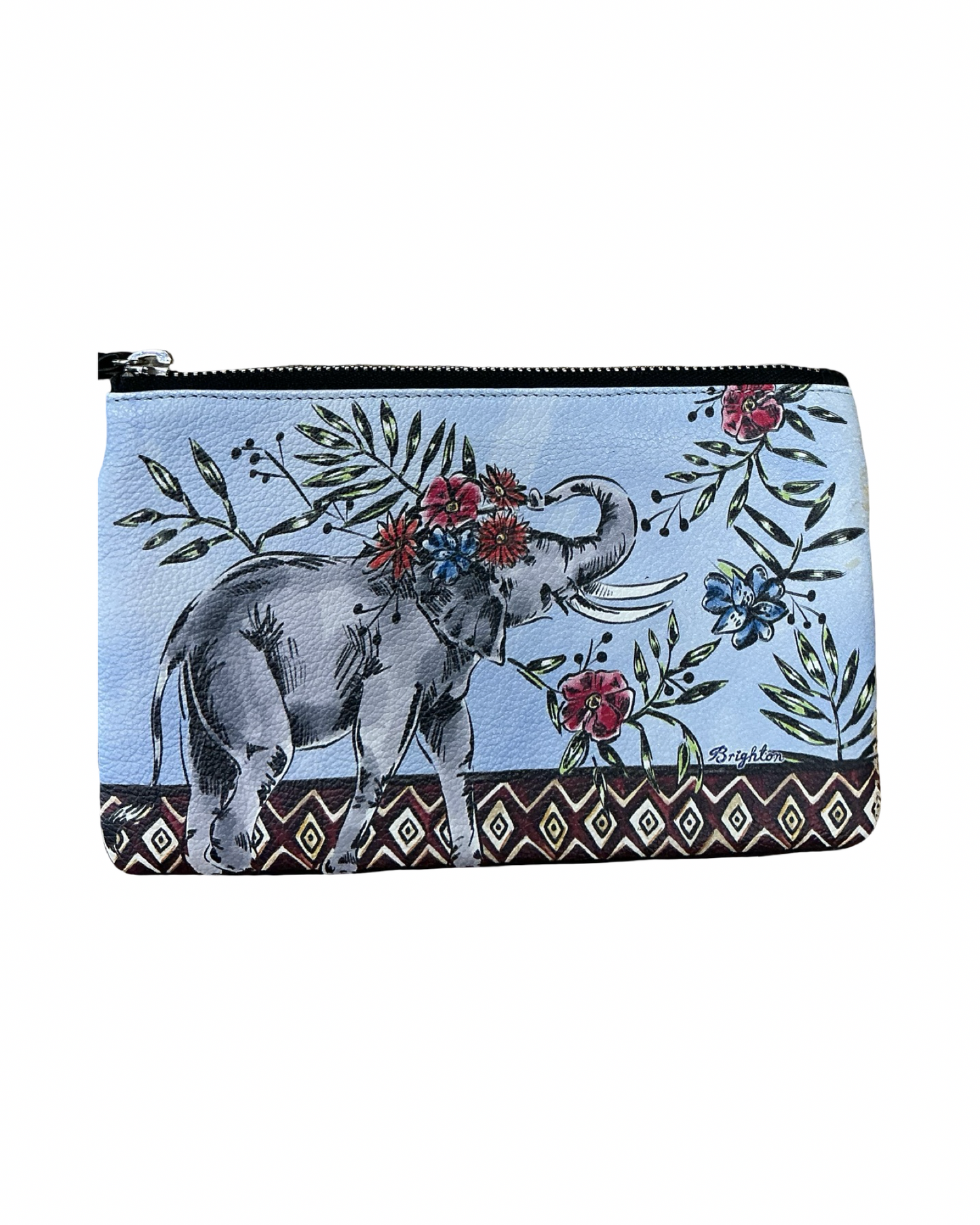 Wallet By Clothes Mentor In Blue, Size:Medium