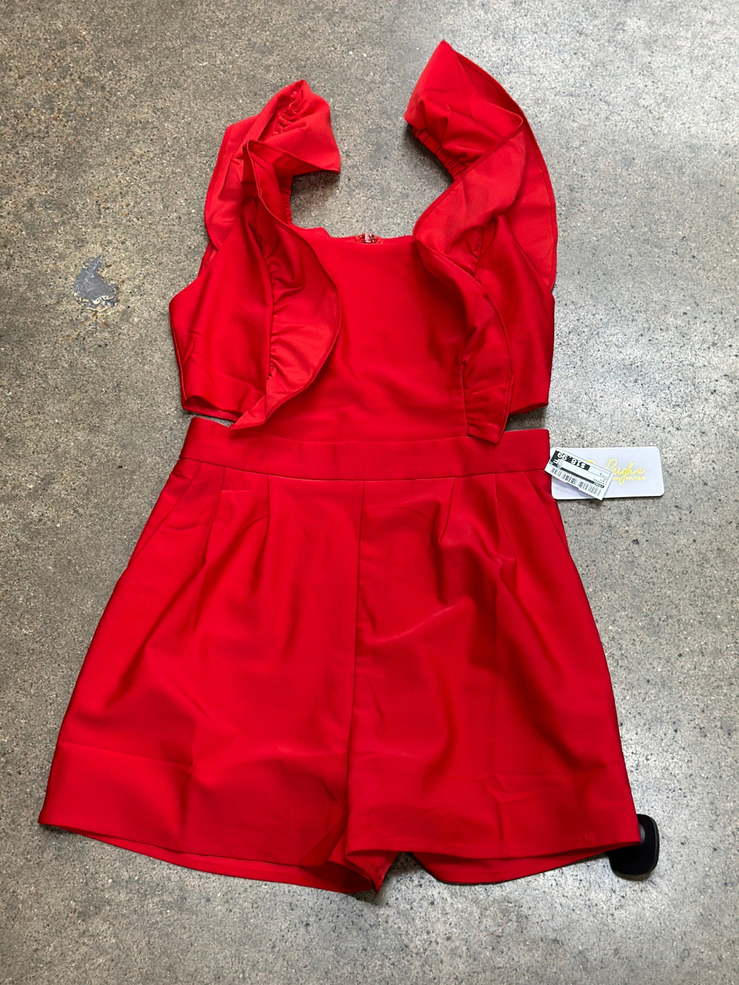Romper By Tcec In Red, Size:S