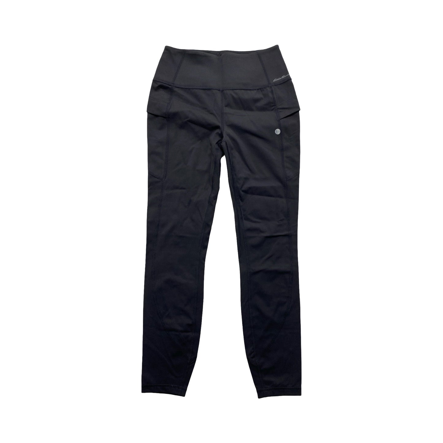 Athletic Leggings By Eddie Bauer In Black, Size:M