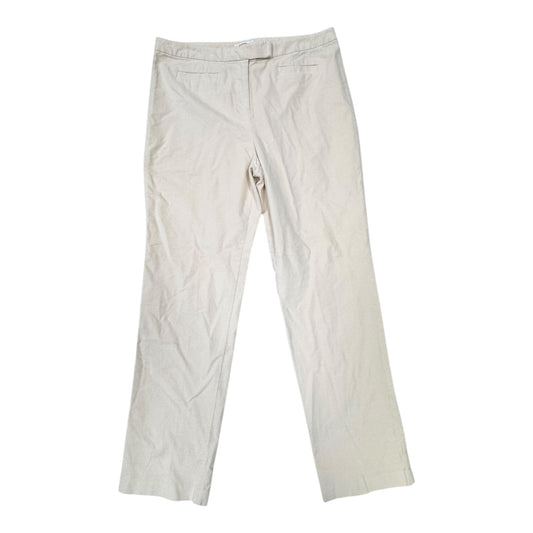 Pants Dress By Talbots In Cream, Size:14