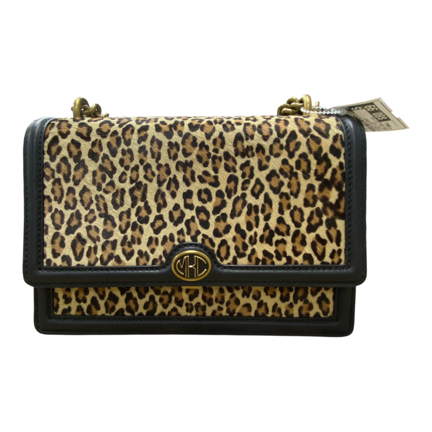 Handbag Designer By Michael Kors In Leopard Print, Size:Small