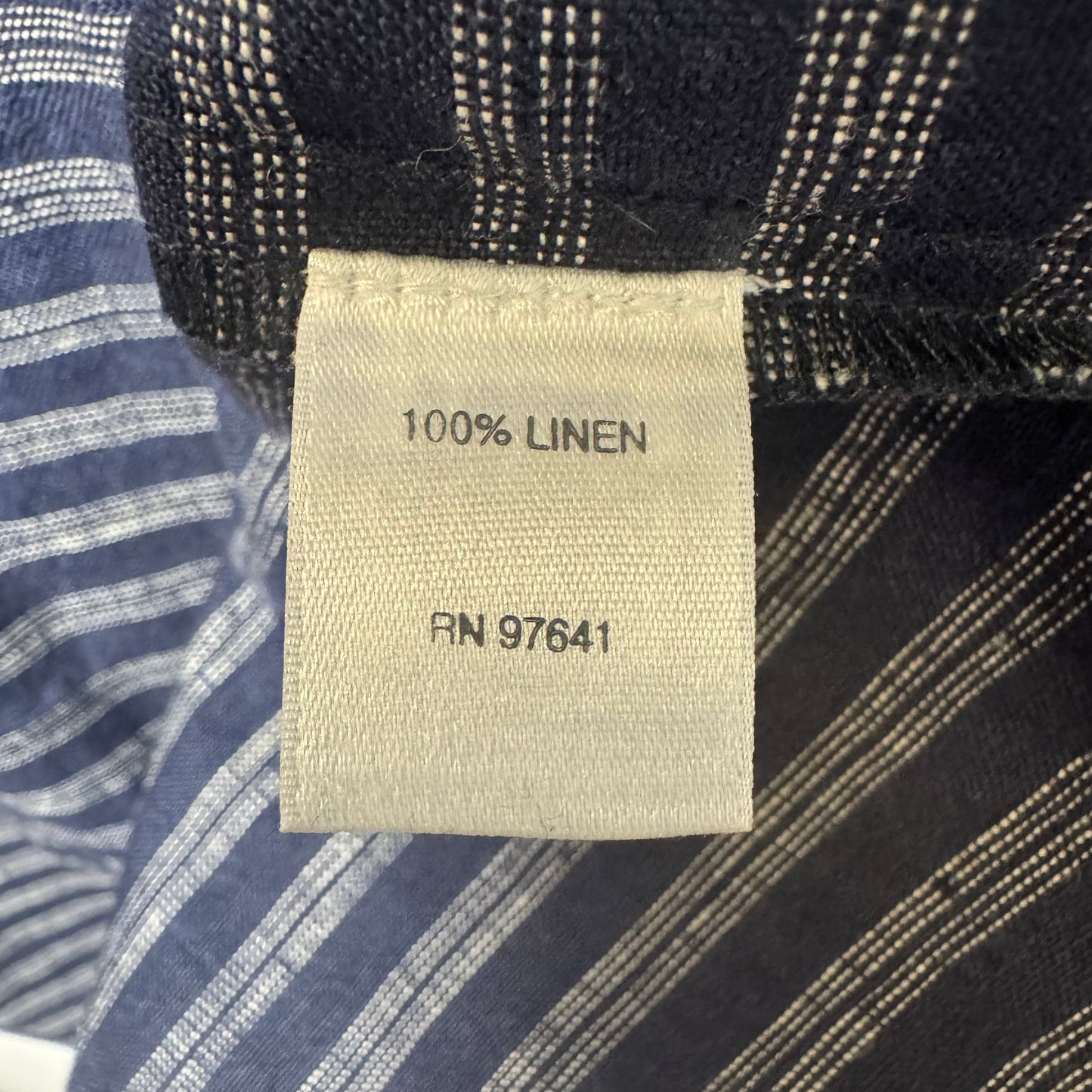Linen Dress Casual Midi By J. Jill In Striped Pattern, Size: S Petite