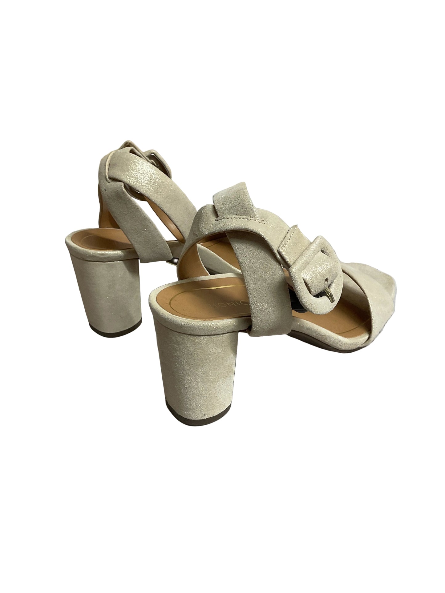 Shoes Heels Block By Vionic In Tan, Size:8.5