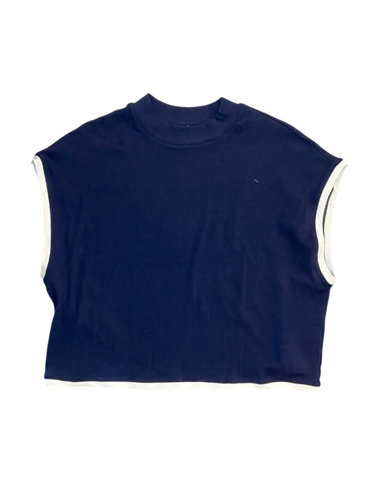 Top Ss By Maeve In Navy, Size:L