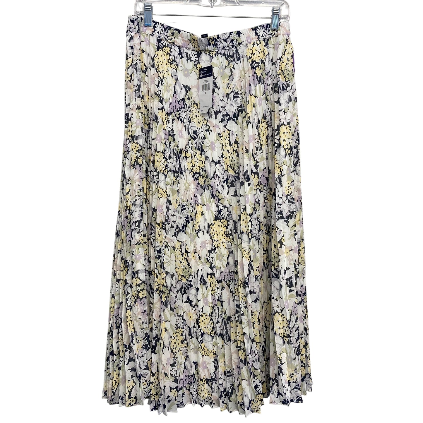 Skirt Maxi By Chaps In Floral Print, Size:12