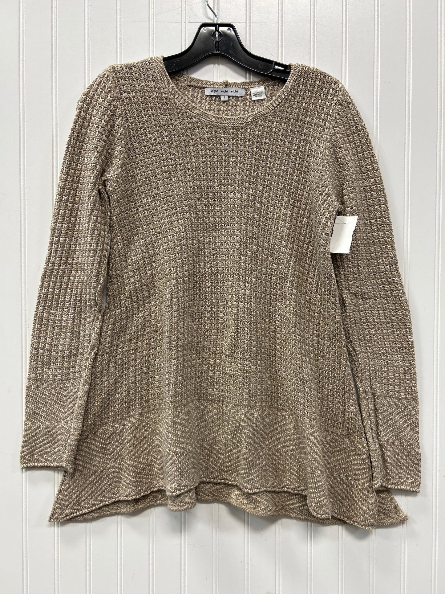 Sweater By Eight Eight Eight In Taupe, Size:S