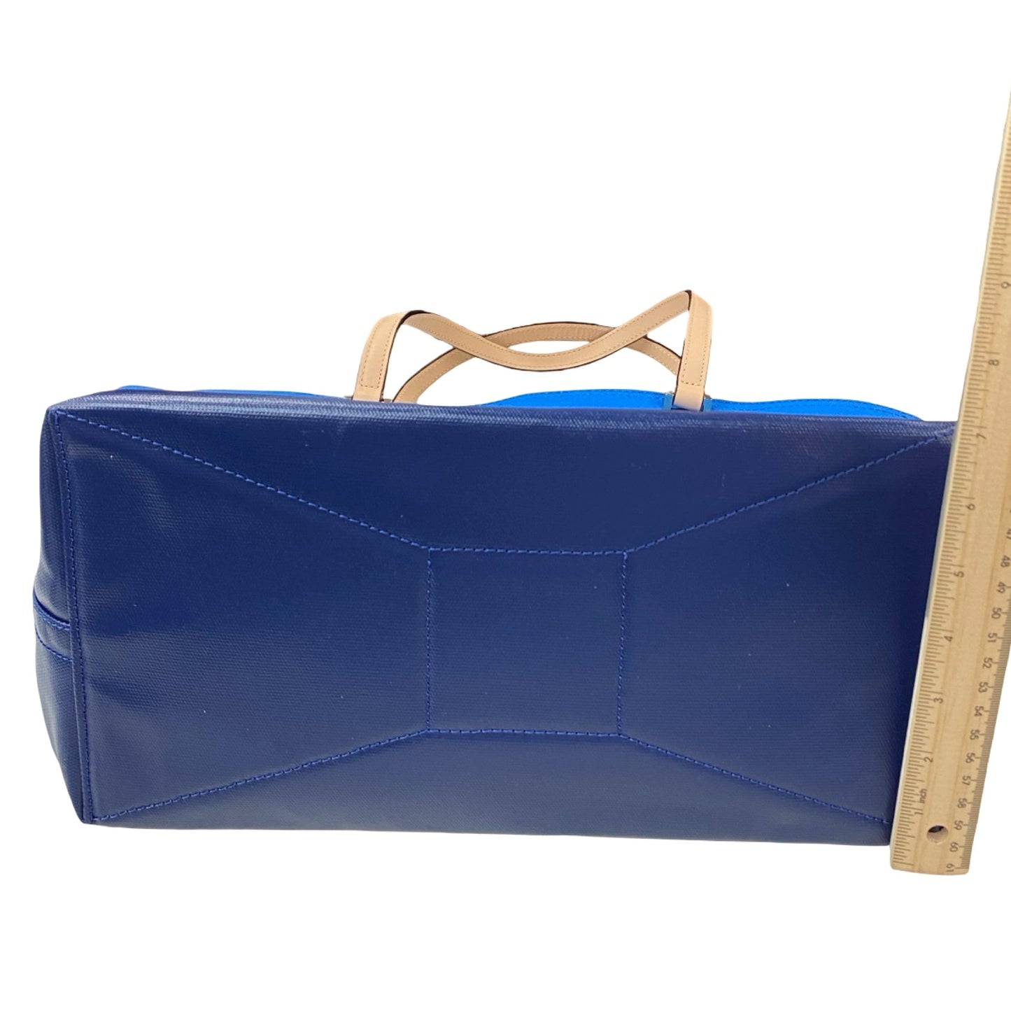Tote Designer By Kate Spade In Blue, Size:Medium
