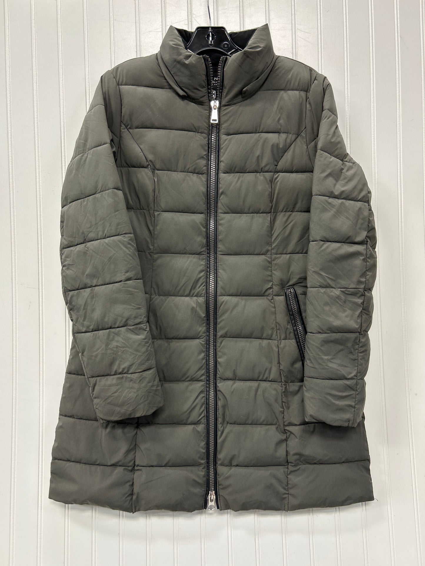 Coat Puffer & Quilted By Laundry In Grey, Size:M