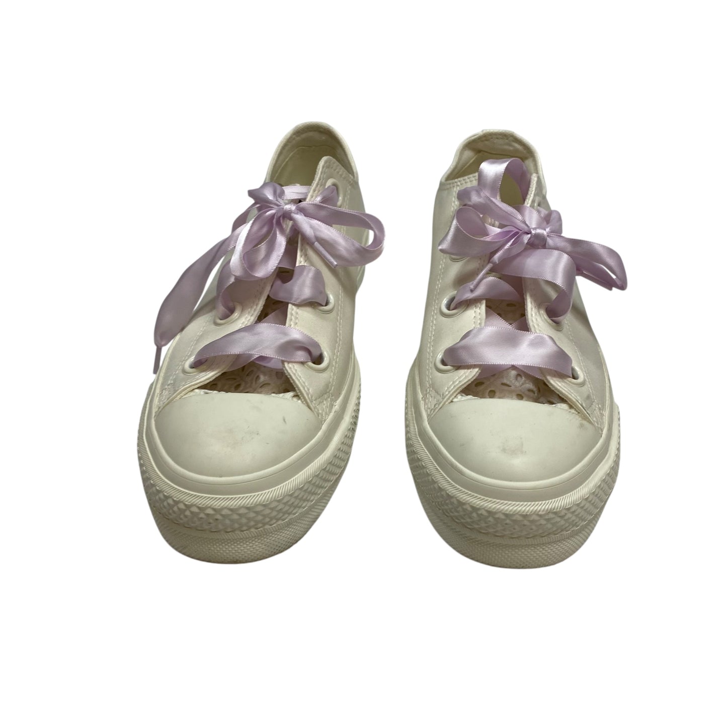 Shoes Sneakers Platform By Converse In Cream, Size:10