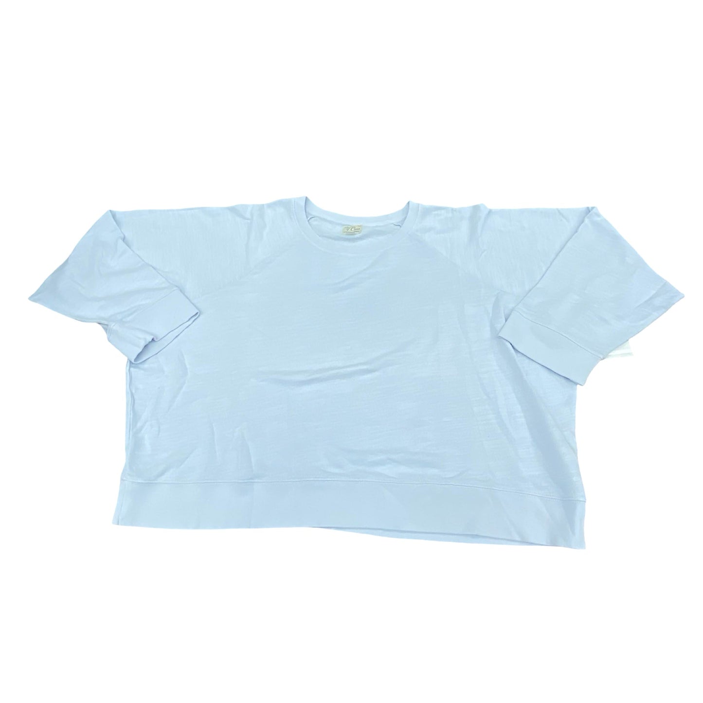 Sweatshirt Crewneck By J. Crew In Blue, Size:3X