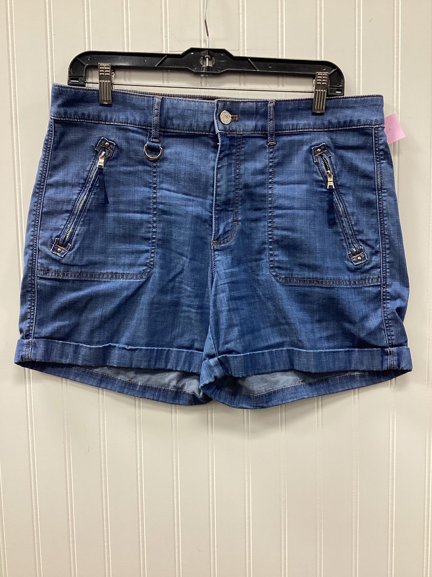 Shorts By White House Black Market In Blue Denim, Size:10