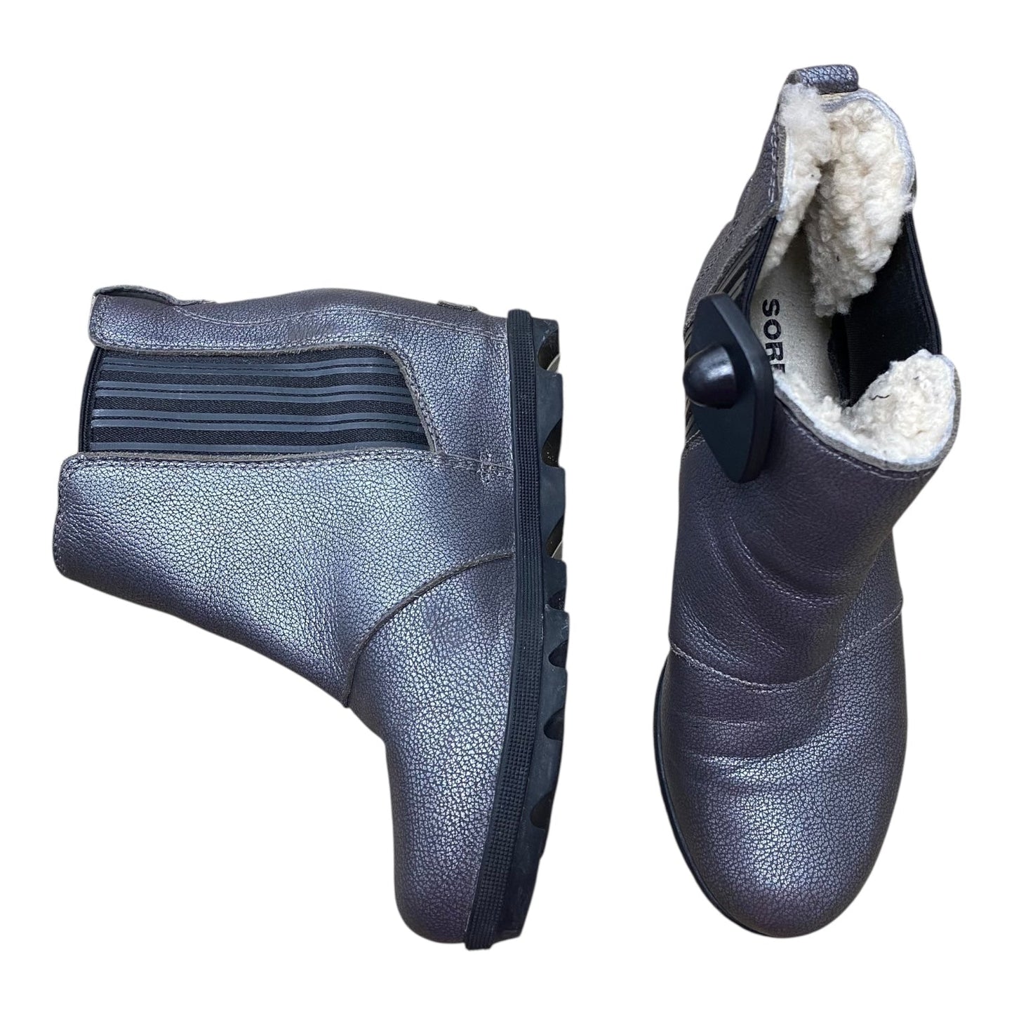 Boots Designer By Sorel In Purple, Size:7