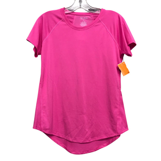 Athletic Top Ss By Tek Gear In Pink, Size:S