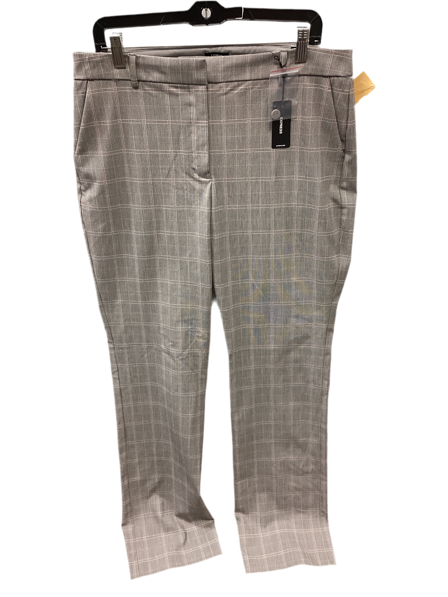 Pants Dress By Express In Grey, Size:12L