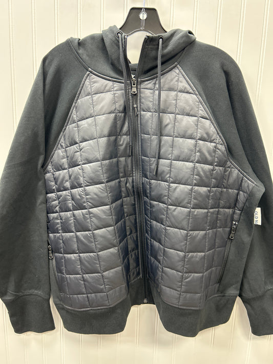 Athletic Jacket By Old Navy In Black, Size:1X