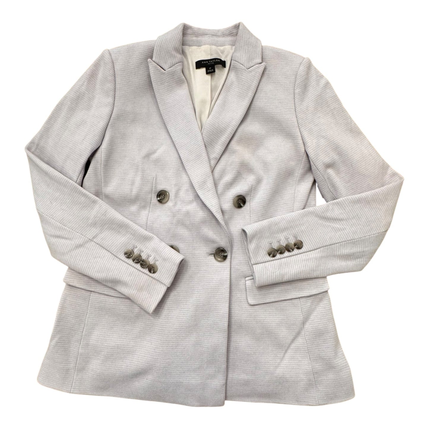 Blazer By Ann Taylor In Lilac, Size:0P