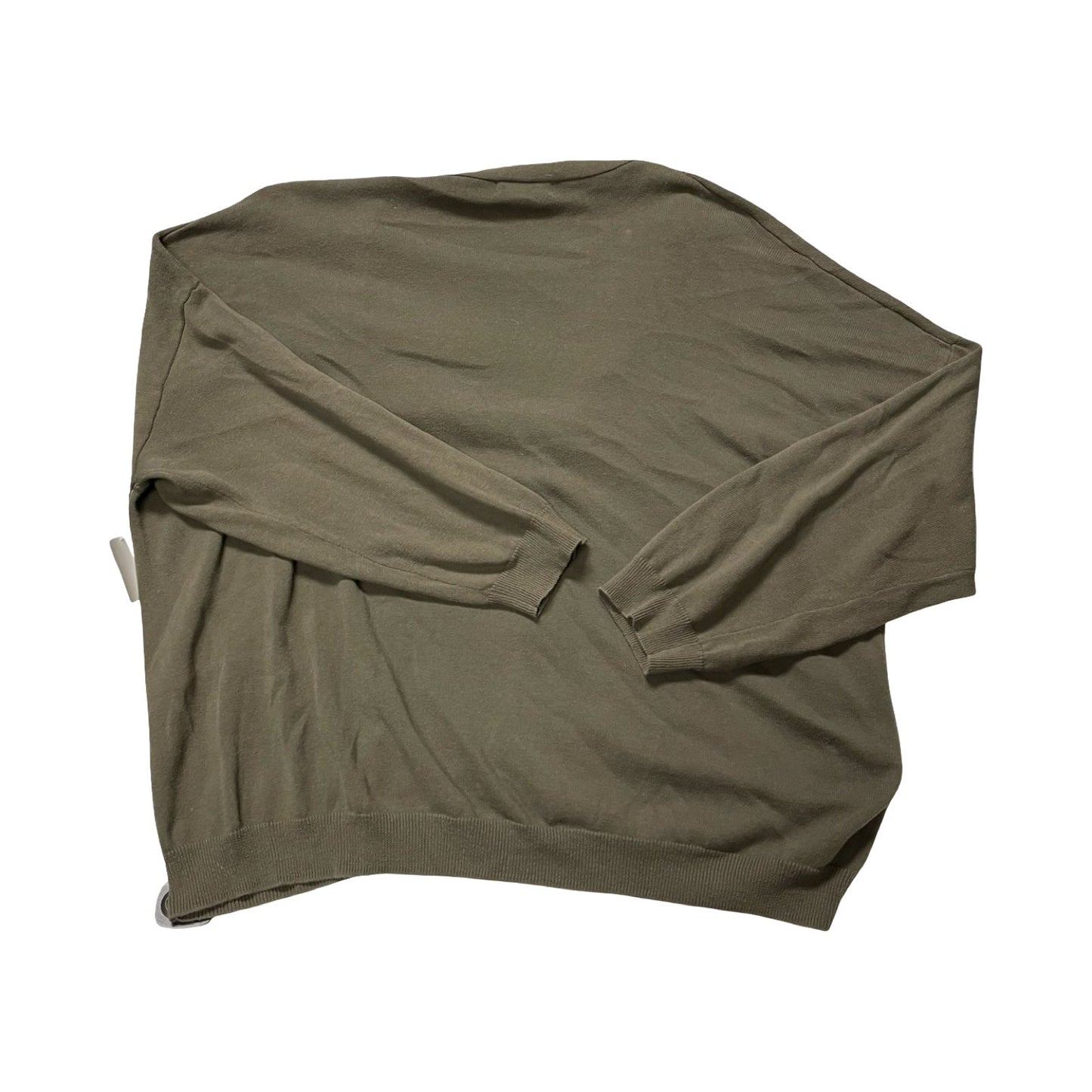 Sweater Cardigan By Natural Life In Green, Size:L