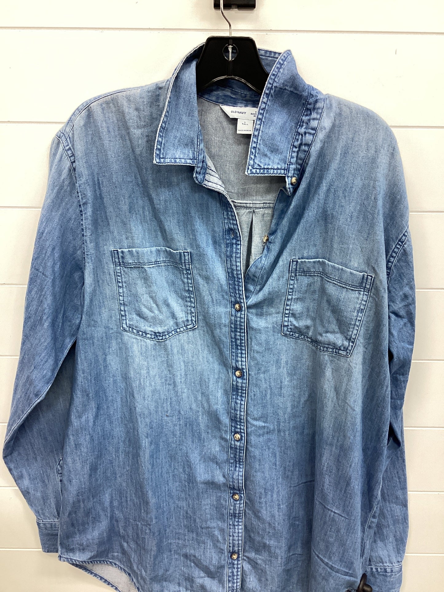 Top Ls By Old Navy In Blue, Size:L