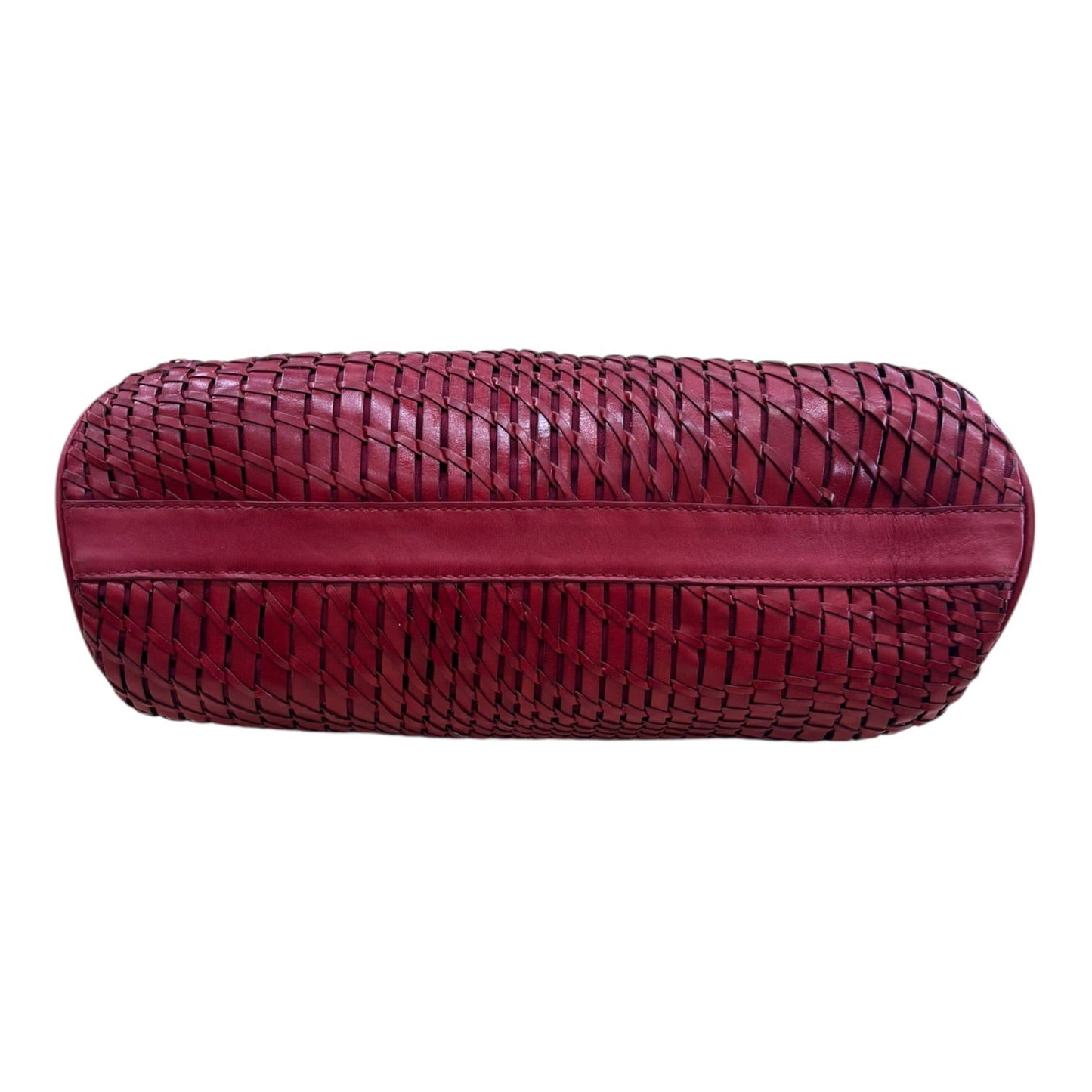Handbag Leather By Cole-Haan In Red, Size:Medium