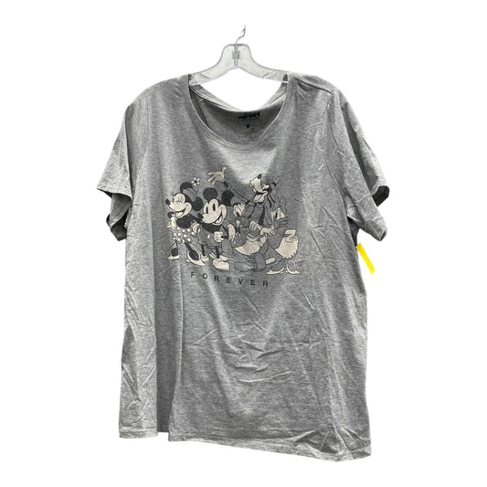 Top Ss By Disney In Grey, Size:1X