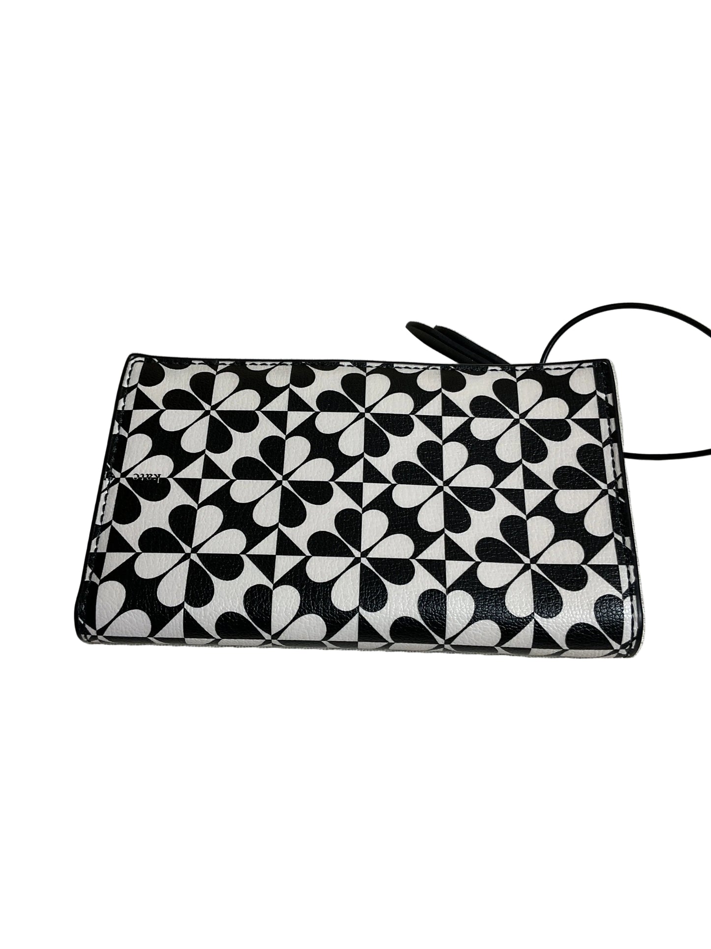 Wallet Designer By Kate Spade In Black & White, Size:Small