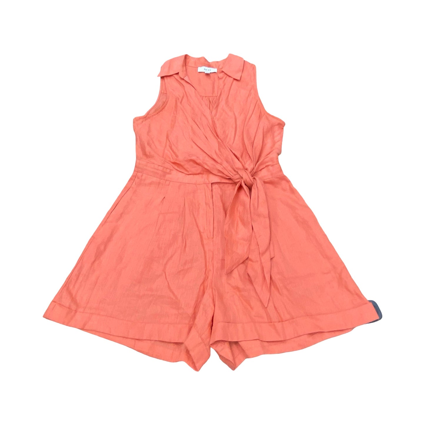 Romper By Reiss In Coral, Size:6