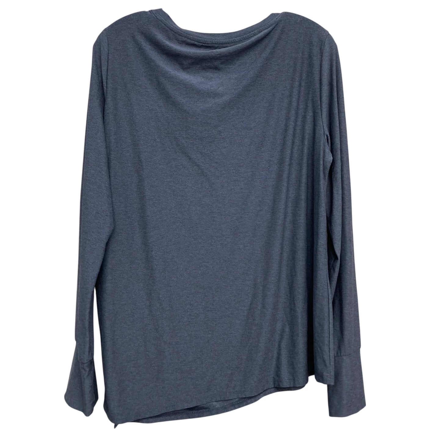 Athletic Top Ls Crewneck By Old Navy In Blue, Size:L