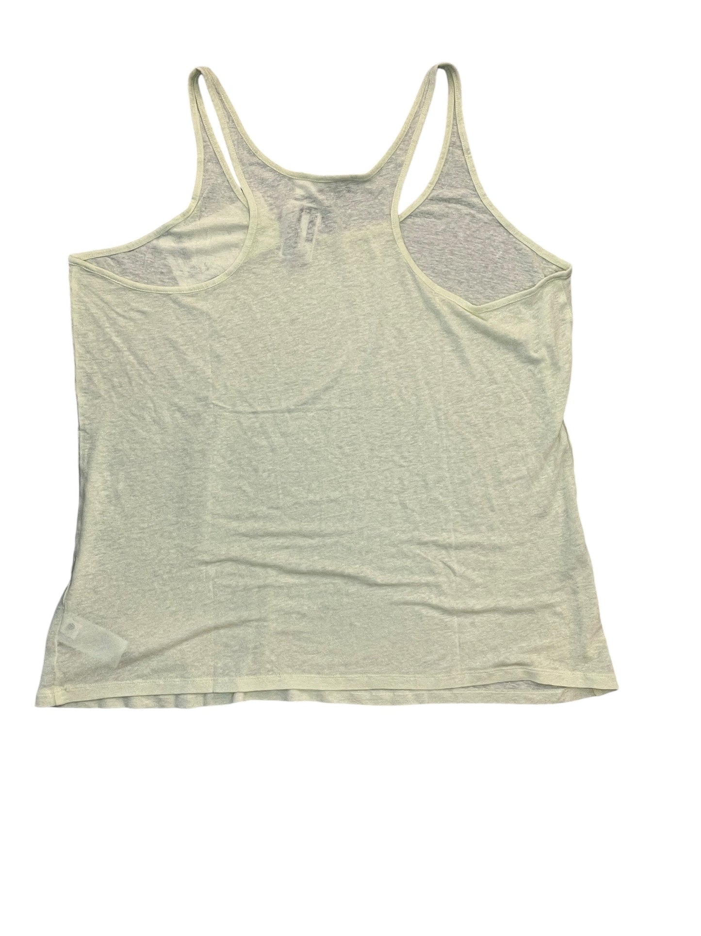 Athletic Tank Top By Athleta In Green, Size:Xl