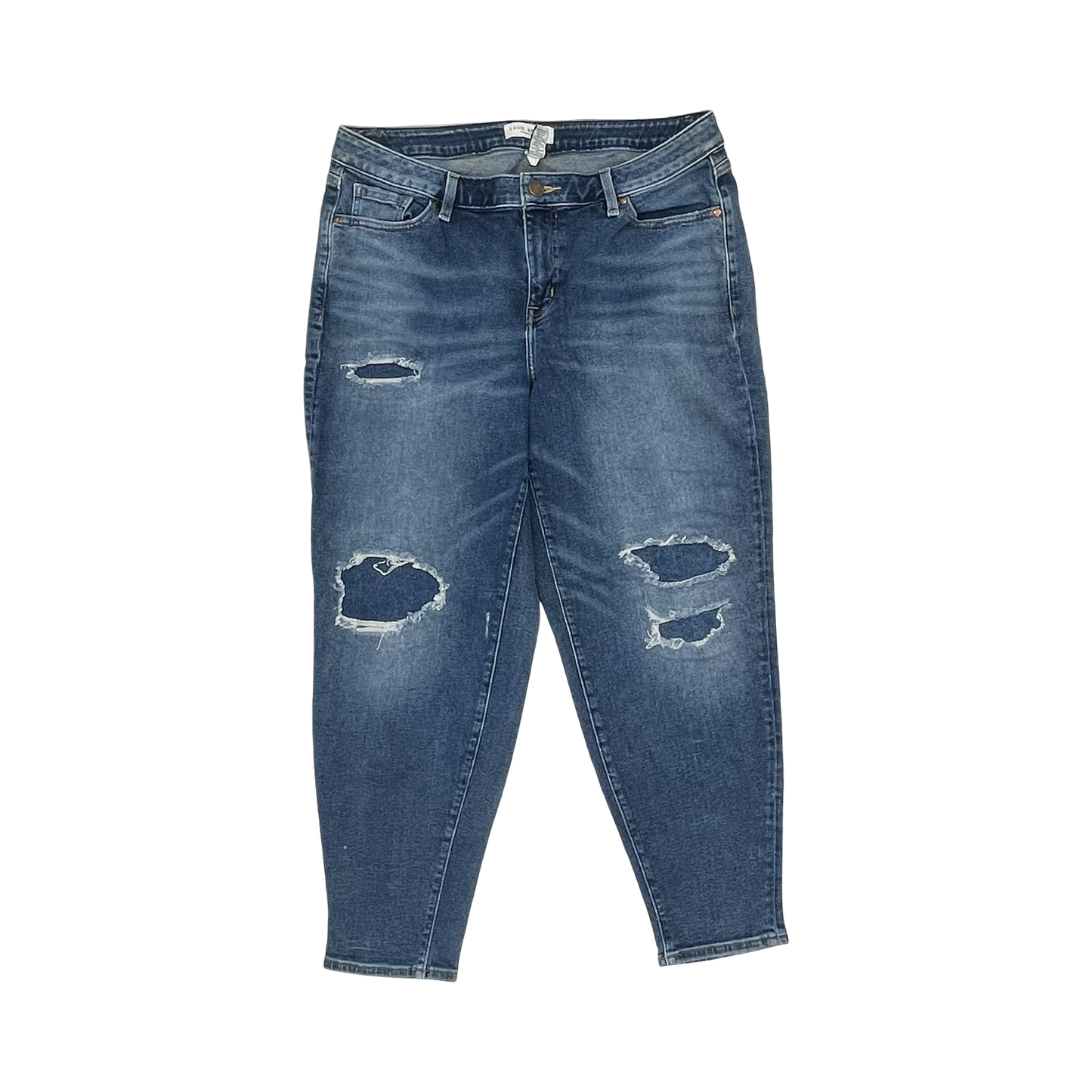 Jeans Skinny By Lane Bryant In Blue Denim, Size:14