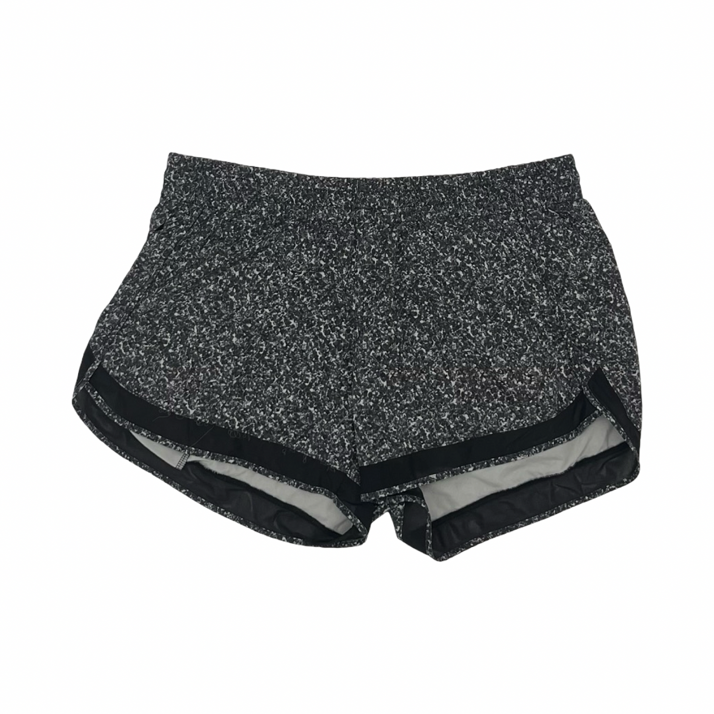 Athletic Shorts By Athleta In Black & White, Size:L